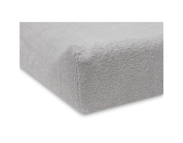 JOLLEIN Lot de 2 Housses Matelas  Langer ponge - Gris - 50 x 70 cm (2)