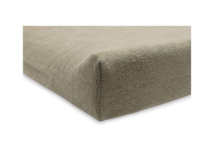 JOLLEIN Housse Matelas  Langer ponge - Vert Olive - 50 x 70 cm  (1)