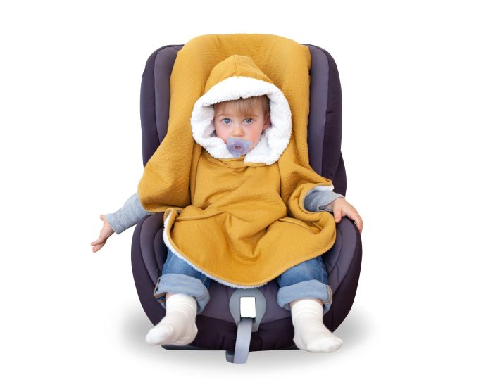 BEMINI Poncho de Voyage Pady Tetra Jersey + Teddy - 9  36 mois (1)