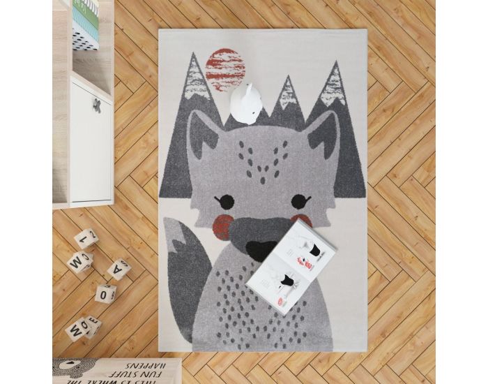 NATTIOT Tapis Enfant - Mr Renard (2)