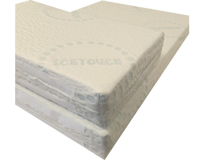 COUPEY Matelas Evolutif avec Extension - Tissu Ice Touch  (1)