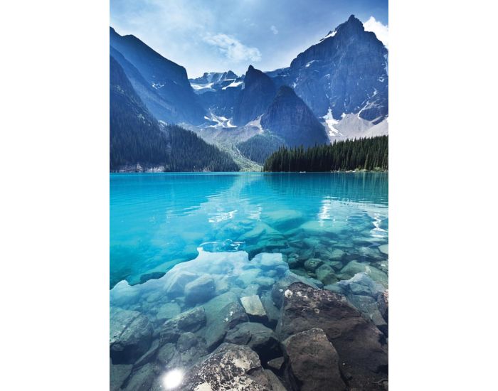 NATHAN Puzzle Massif des Montagnes Bleues 1000 pcs - Ds 12 ans  (1)