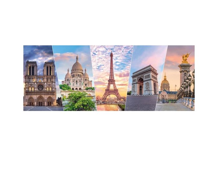 NATHAN Puzzle Les Monuments de Paris 1000 pcs - Ds 12 ans (1)