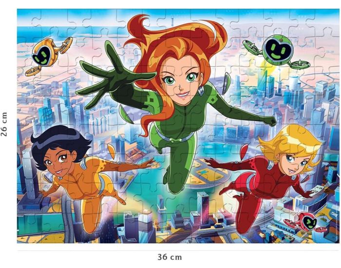 NATHAN Puzzle Totally Spies en Mission 100 Pcs - 6 ans (2)