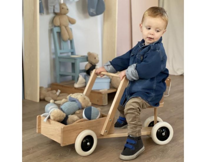 EGMONT TOYS Trotteur avec Bac en Bois - Ds 12 mois (1)