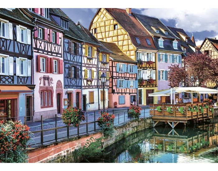 NATHAN Puzzle Bienvenue en Alsace 1000 Pcs - Ds 12 ans (1)