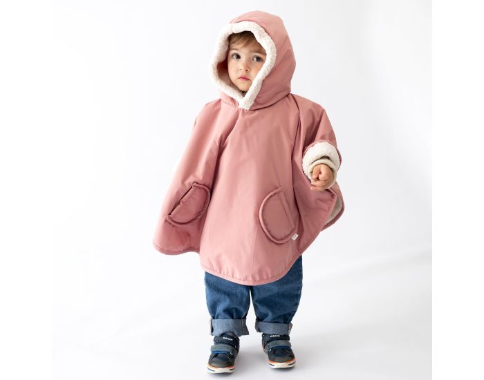 BEMINI Poncho de Voyage Waterproof + Teddy - 9  36 mois (1)