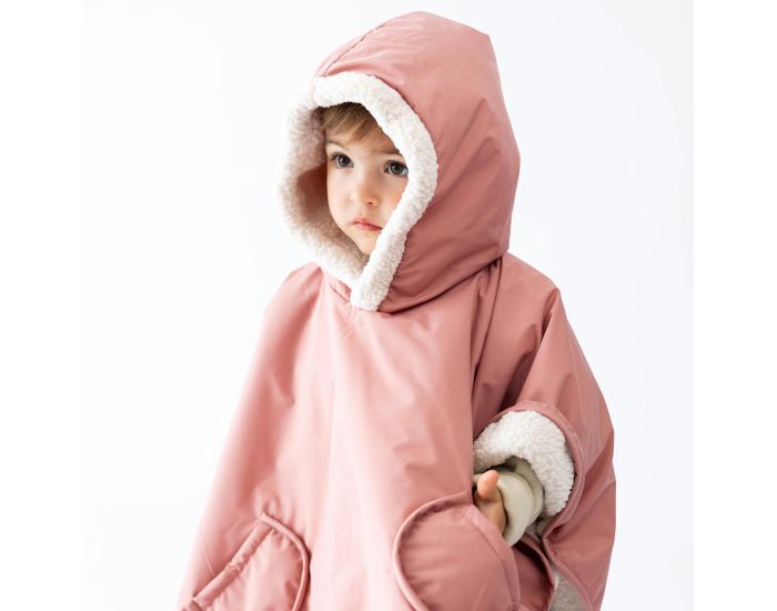 BEMINI Poncho de Voyage Waterproof + Teddy - 9  36 mois (2)