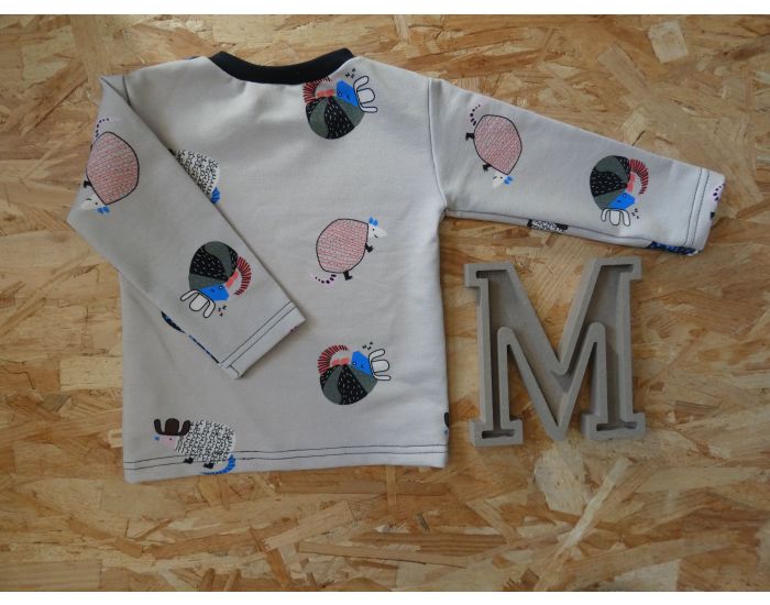 MOOMIE T-shirt Manches Longues - Tatous (1)