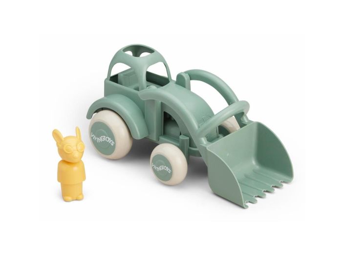 VIKING TOYS Tracteur en Plastique Recycl - Ds 1 an - 28 cm (1)