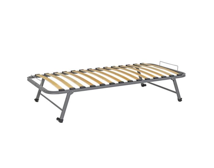 AKITEN RETAIL Pack Lit Gigogne avec Matelas - Leo - Bois (3)