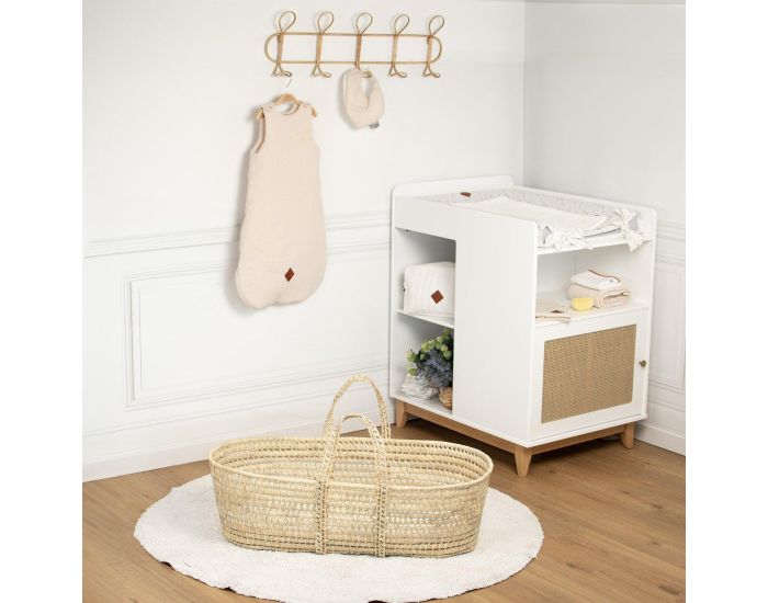 SEVIRA KIDS Couffin Panier en Fibre Naturelle - Moise (1)