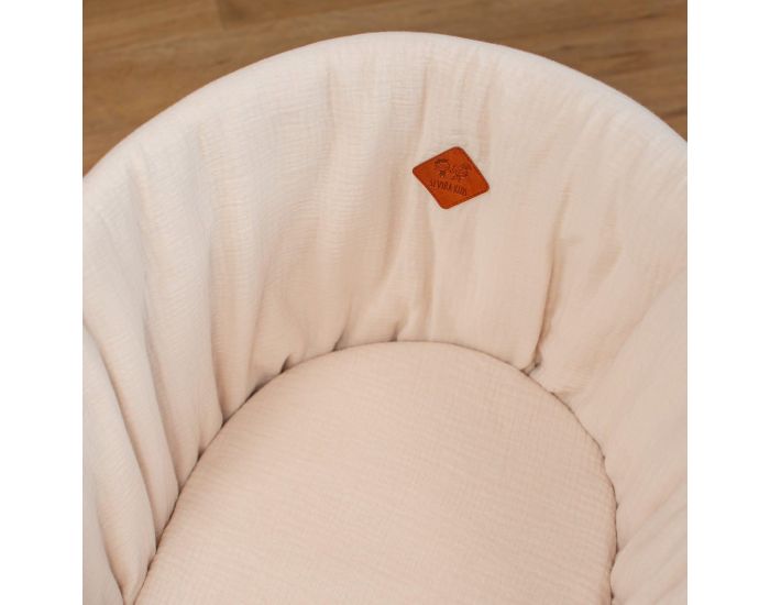 SEVIRA KIDS Couffin Bb avec Matelas, Habillage et Drap Housse - Jeanne (2)