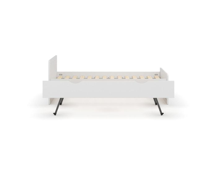 AKITEN RETAIL Pack Lit Enfant Gigogne avec Matelas - Peter Bois (7)