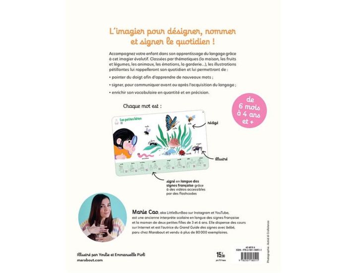 MARABOUT Mon Imagier Sign - Ds 6 mois  (1)