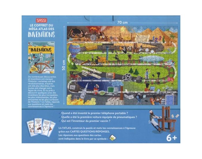 SASSI JUNIOR Coffret Mga ATLAS des Inventions - Ds 6 ans (1)