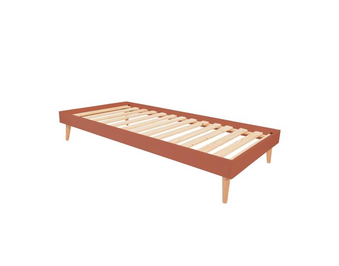 AKITEN RETAIL Pack Lit Enfant avec Pieds et Matelas - Darla (1)