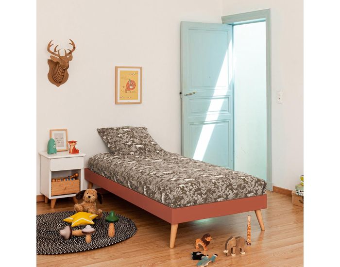 AKITEN RETAIL Pack Lit Enfant avec Pieds et Matelas - Darla (2)