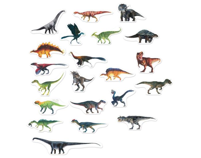 VILAC Coffret de 21 Magnets Dinosaures - Ds 3 ans  (1)