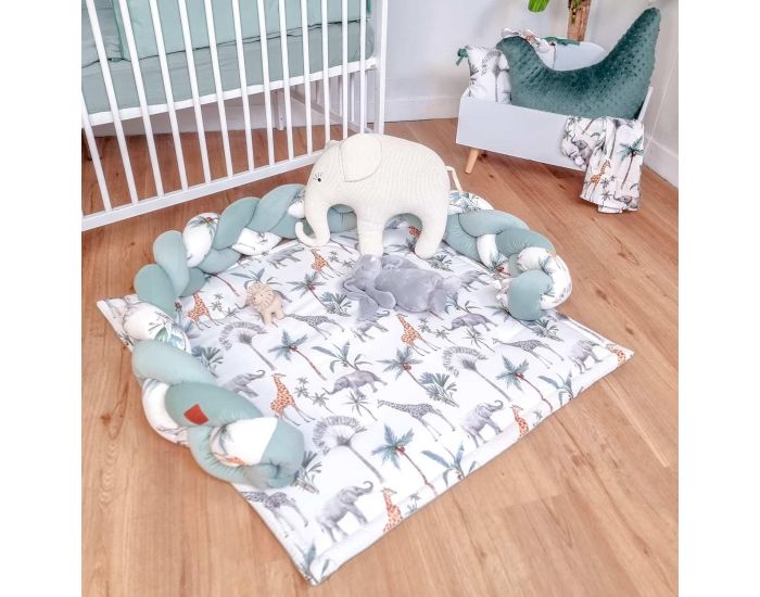 SEVIRA KIDS Coussin d'Allaitement Poule - Safari (4)