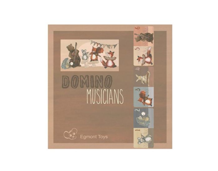 EGMONT TOYS Domino Musiciens - Ds 3 ans  (1)