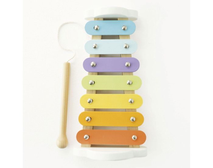 LE TOY VAN Xylophone Arc-en-Ciel en Bois et Mtal - Ds 18 mois  (3)