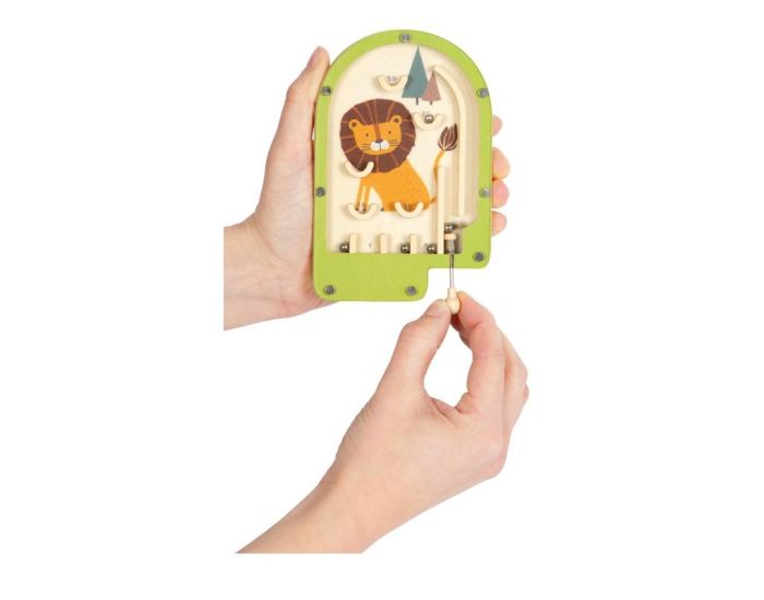 SMALL FOOT COMPANY Mini Jeu de Flipper - Lion - Ds 3 ans  (2)