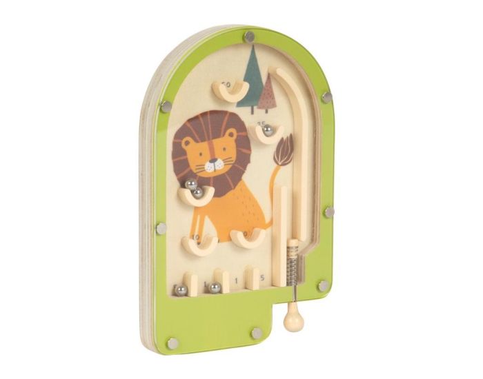 SMALL FOOT COMPANY Mini Jeu de Flipper - Lion - Ds 3 ans  (3)