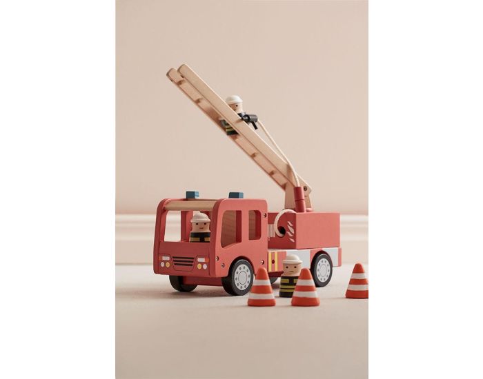 KID'S CONCEPT Camion de Pompiers - Rouge - Ds 3 ans  (3)