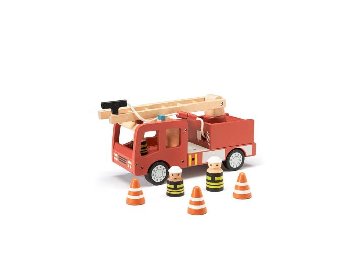 KID'S CONCEPT Camion de Pompiers - Rouge - Ds 3 ans  (8)