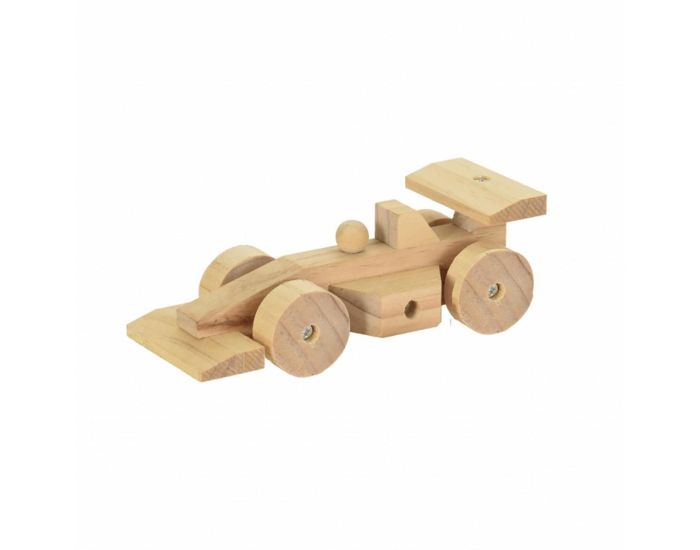 EGMONT TOYS Voiture de Course en Bois  Monter et  Peindre - Ds 3 ans (1)