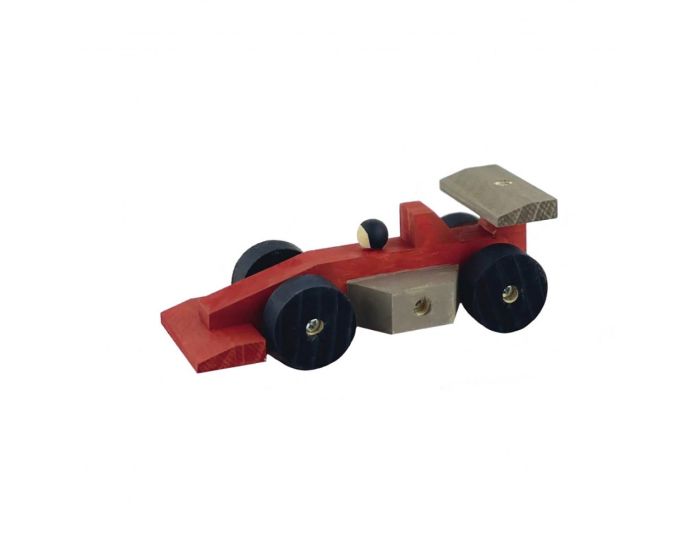 EGMONT TOYS Voiture de Course en Bois  Monter et  Peindre - Ds 3 ans (4)