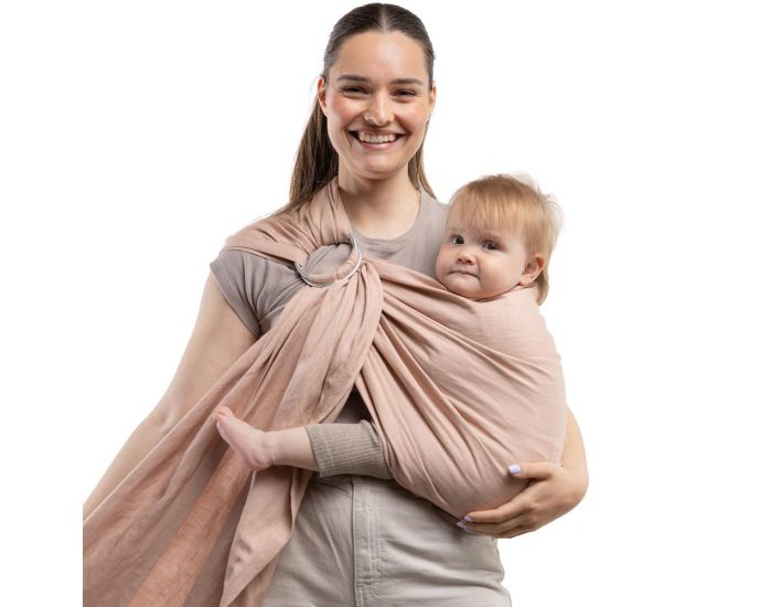 BOBA Porte-Bb - Ring Sling en Lin  (2)