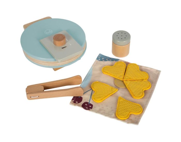 SMALL FOOT COMPANY Gaufrier en Bois - Tasty - Ds 2 ans  (1)