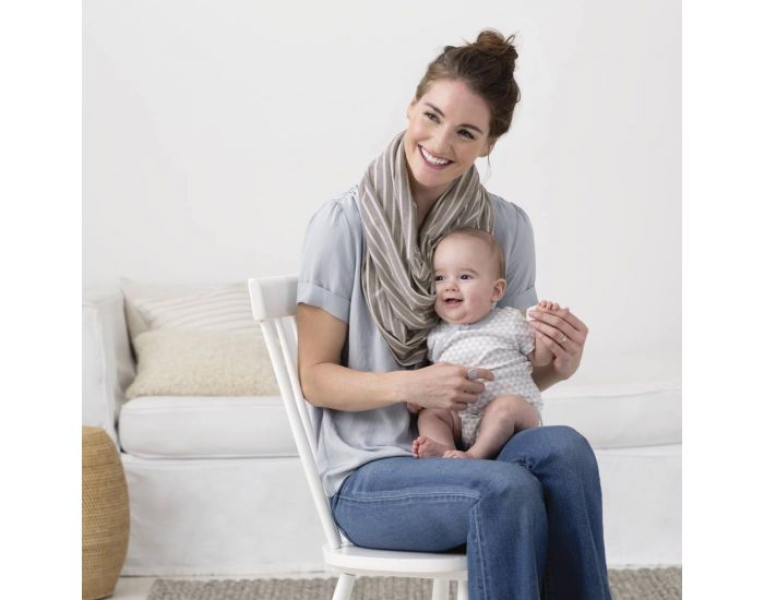 SKIP HOP �charpe d'allaitement Grab&Go - Grise (15)