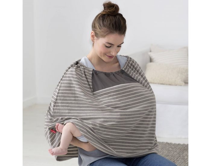 SKIP HOP �charpe d'allaitement Grab&Go - Grise (4)