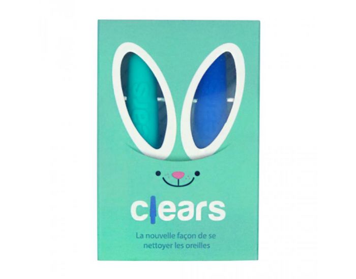 CLEARS Lots de 2 batonnets d'oreilles �cologiques r�utilisables (1)