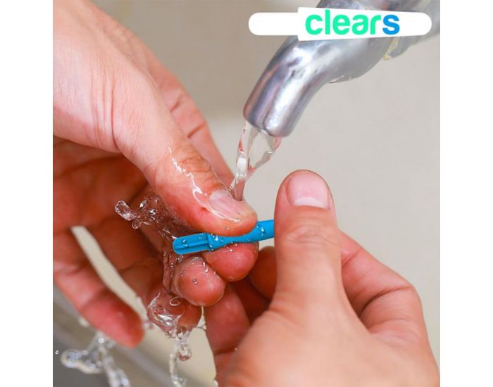 CLEARS Lots de 2 batonnets d'oreilles �cologiques r�utilisables (3)