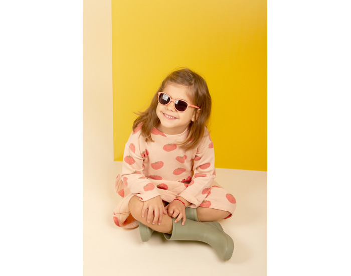 KI ET LA Lunettes de Soleil Enfant Wazz - 2-4 ans Grapefruit (3)