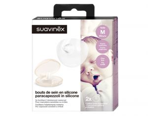 SUAVINEX Bouts de Sein en Silicone  M