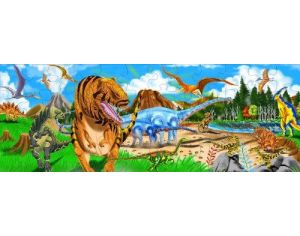 MELISSA & DOUG Puzzle Gant Pays des Dinosaures - Ds 4 ans