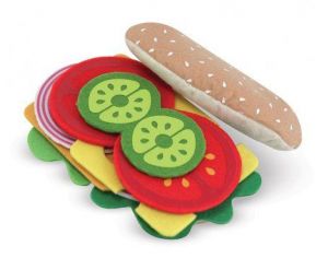 MELISSA & DOUG Sandwich en Feutre - Ds 2 ans