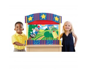 MELISSA & DOUG Thtre de Marionnettes de Table - Ds 3 ans