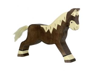 HOLZTIGER Cheval Au Galop Marron - Ds 3 ans 