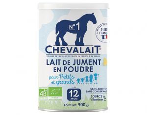 CHEVALAIT Lait de Jument en Poudre - Ds 12 mois 900 g