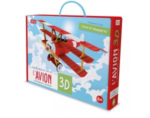 SASSI JUNIOR Construis l'Avion 3D - A partir de 6 ans