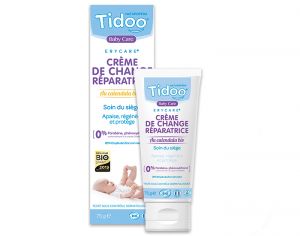 TIDOO Crème de Change Réparatrice Bio au Calendula 75 g