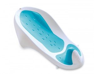 Transat de Bain Bébé bi-matière Turquoise