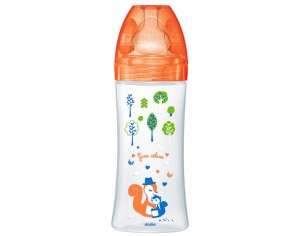 DODIE Biberon Sensation+ - Orange Forêt - 330 ml