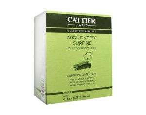 CATTIER Argile - Verte Surfine - 1 Kg